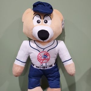 New york yankees baseball plush teddy bear